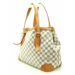 Louis Vuitton Bag Hampstead Shoulder White Azur Damier Tote
